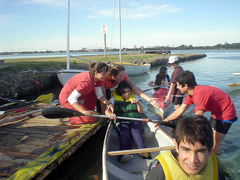 Proyecto de navegación a vela y kayak adaptado