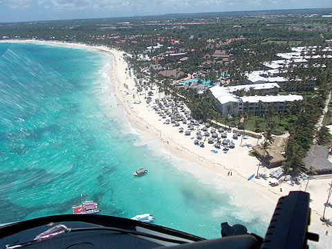 Punta Cana desde el aire