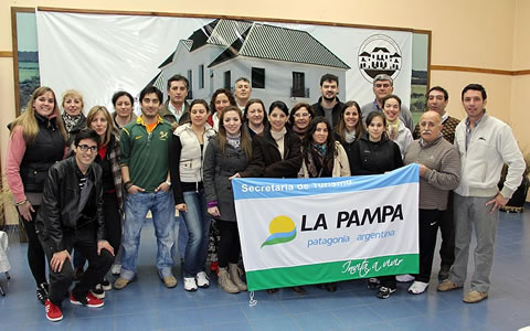 La delegación pampeana que viajó a la provincia de Chaco al 2º Encuentro Federal.
