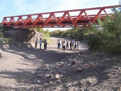 el río Atuel en La Pampa