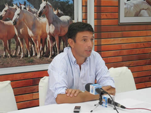 Secretario de Turismo de La Pampa, Santiago Amsé