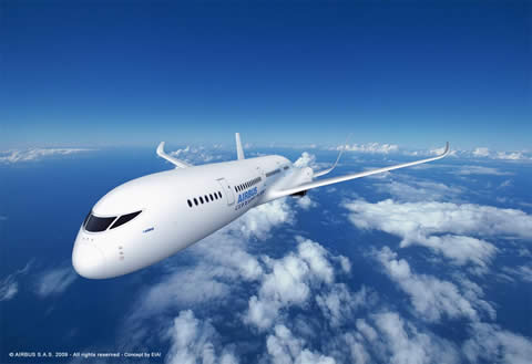 Airbus presentó su concepto de cabina del futuro